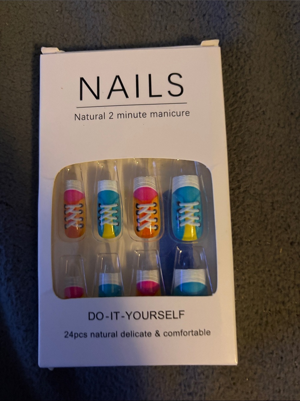 Sneaker design nail set